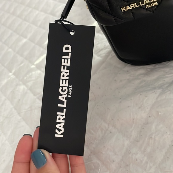 Pocketbook Black and Gold Karl Lagerfeld - Picture 3 of 8